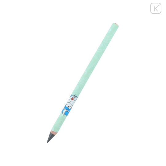 Japan Doraemon No-sharpen Metacil School Pencil - Green - 3