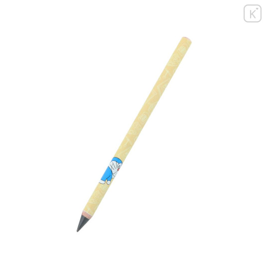 Japan Doraemon No-sharpen Metacil School Pencil - Yellow - 3