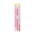 Japan Pokemon No-sharpen Metacil School Pencil - Fidough : Pink - 1