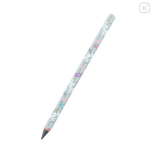 Japan Pokemon No-sharpen Metacil School Pencil - Tandemaus : Grey - 3