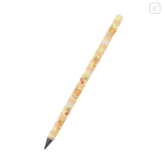 Japan Pokemon No-sharpen Metacil School Pencil - Pawmi : Orange - 3