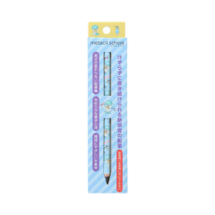 Japan Pokemon No-sharpen Metacil School Pencil - Quaxly : Blue