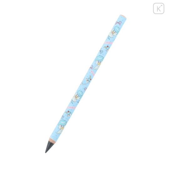 Japan Pokemon No-sharpen Metacil School Pencil - Quaxly : Blue - 3