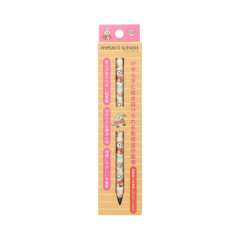 Japan Pokemon No-sharpen Metacil School Pencil - Fuecoco : Orange