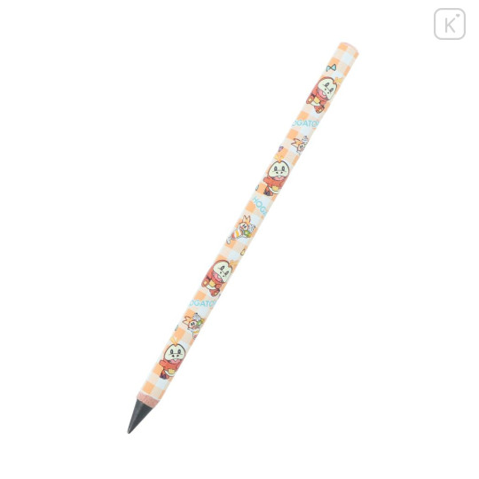 Japan Pokemon No-sharpen Metacil School Pencil - Fuecoco : Orange - 3