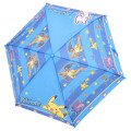 Japan Pokemon Folding Umbrella - Charizard & Gengar & Pikachu & Lucario : Blue Star - 2