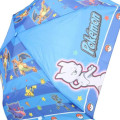 Japan Pokemon Folding Umbrella - Charizard & Gengar & Pikachu & Lucario : Blue Star - 5