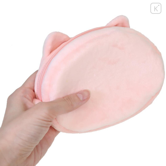 Japan Disney Plush Cosmetic Pouch - Toy Story 5 Hamm : Face - 2