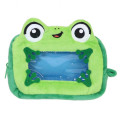 Japan Disney Plush Cosmetic Pouch - Toy Story 5 : Lily Pad Face - 1