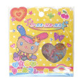 Japan Sanrio Sparkly Marble Sticker Flakes - Usahana : Pop Gal - 1