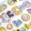 Japan Tamagotchi Puffy Glitter Charm Sticker - Mimitchi - 2