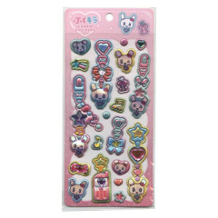 Japan Tamagotchi Puffy Glitter Charm Sticker - Lovelitchi