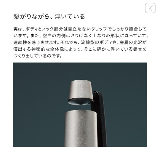 Japan Tombow Zoom C1 Ballpoint Pen - 0.7mm Full Black - 2