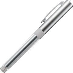 Japan Tombow Zoom L1 Gel Pen - 0.5mm Urban Silver : Black Ink