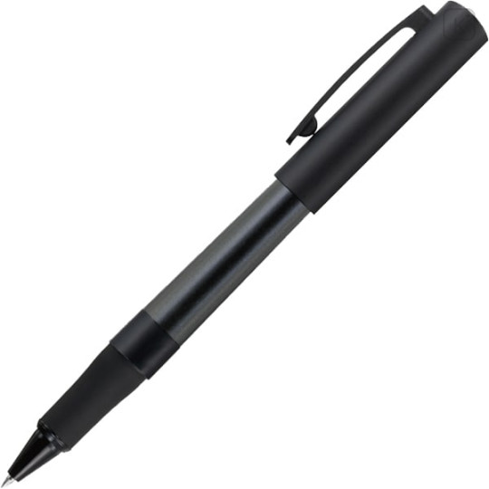 Japan Tombow Zoom L1 Gel Pen - 0.5mm Full Black : Blue Black Ink - 7