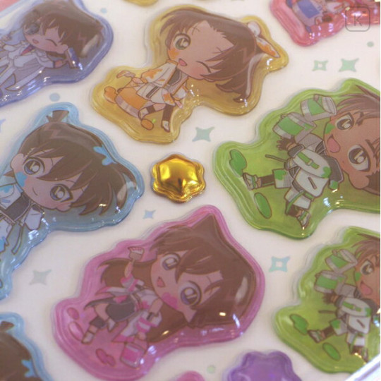 Japan Detective Conan Uruchuru Pop Seal - Paint - 2