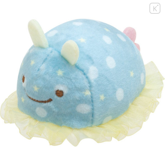 Japan San-X Tenori Plush (SS) - Sea Rabbit Relaxing : Jinbesan to Umiusagi - 1