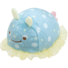 Japan San-X Tenori Plush (SS) - Sea Rabbit Relaxing : Jinbesan to Umiusagi