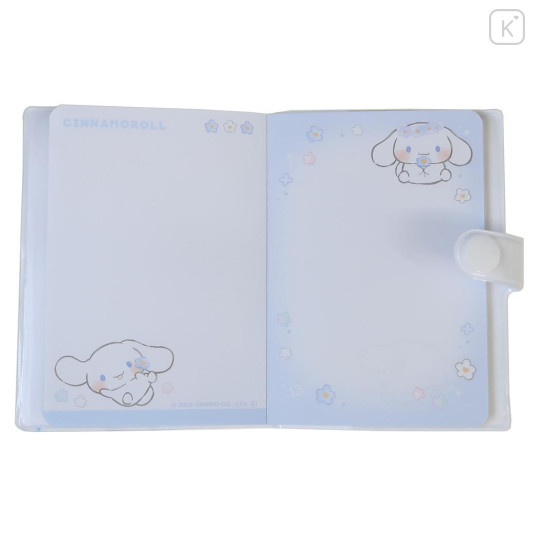 Japan Sanrio Mini Notebook Memo Pad - Cinnamoroll : Relax Forever Blue - 3