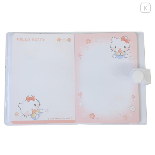Japan Sanrio Mini Notebook Memo Pad - Hello Kitty : Relax Forever - 3