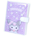 Japan Sanrio Mini Notebook Memo Pad - Kuromi : Relax Forever Purple - 1