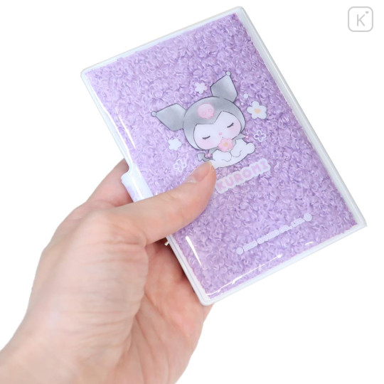 Japan Sanrio Mini Notebook Memo Pad - Kuromi : Relax Forever Purple - 2