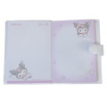 Japan Sanrio Mini Notebook Memo Pad - Kuromi : Relax Forever Purple - 3
