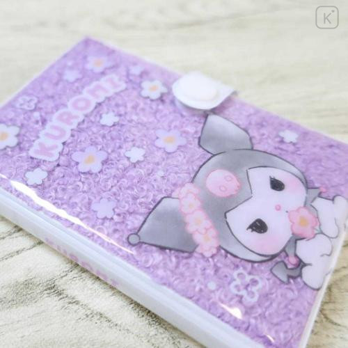 Japan Sanrio Mini Notebook Memo Pad - Kuromi : Relax Forever Purple - 4