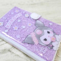 Japan Sanrio Mini Notebook Memo Pad - Kuromi : Relax Forever Purple - 4