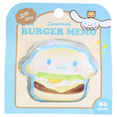 Japan Sanrio Squishy Memo Pad - Cinnamoroll : Burger