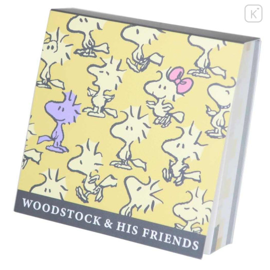 Japan Peanuts Square Memo - Woodstock : Friends - 1