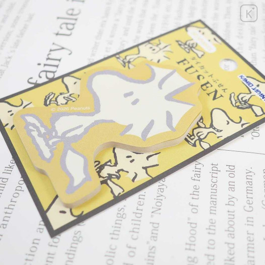 Japan Peanuts Die-Cut Sticky Notes - Woodstock : Friends - 2