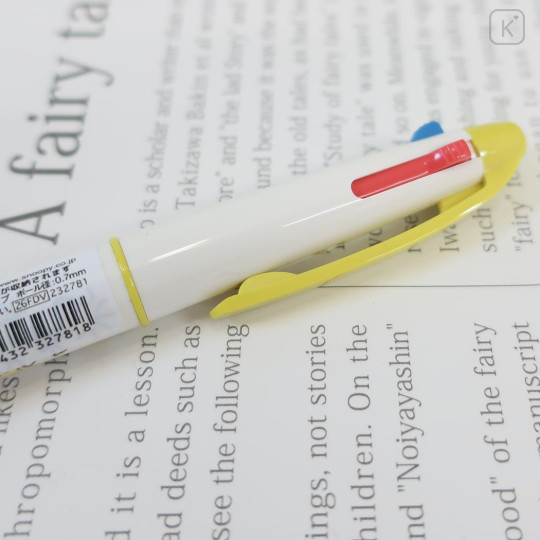 Japan Peanuts 3 Color Multi Ballpoint Pen - Woodstock : Friends - 3