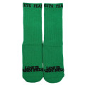 Japan Peanuts Ankle High Socks - Snoopy : Retro Deep Green - 3