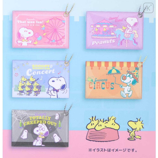 Japan Peanuts Secret Clear Multi Case (S) - Snoopy : Fun! Fun! Amusement Blind Box - 2