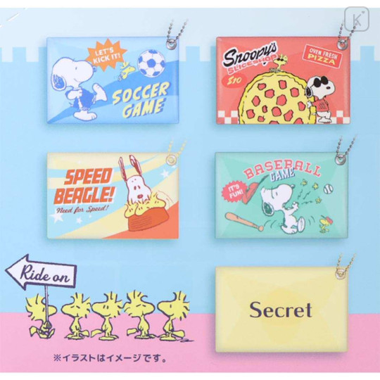 Japan Peanuts Secret Clear Multi Case (S) - Snoopy : Fun! Fun! Amusement Blind Box - 3