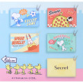 Japan Peanuts Secret Clear Multi Case (S) - Snoopy : Fun! Fun! Amusement Blind Box - 3