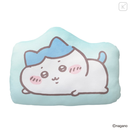 Japan Chiikawa Die-Cut Cushion - Hachiware : Relax - 1