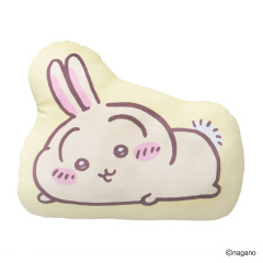Japan Chiikawa Die-Cut Cushion - Usagi : Relax