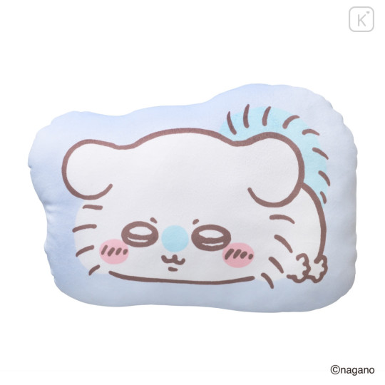Japan Chiikawa Die-Cut Cushion - Momonga : Relax - 1