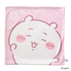 Japan Chiikawa Cushion Cover - Chiikawa : Flower Happy Face