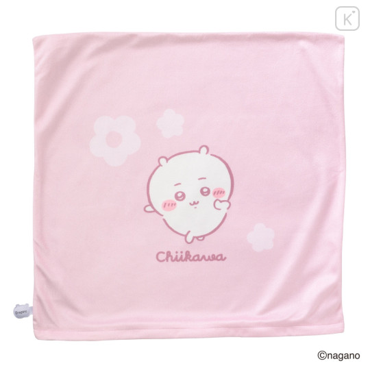 Japan Chiikawa Cushion Cover - Chiikawa : Flower Happy Face - 2
