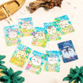 Japan Chiikawa Trading Glitter Card Blind Box - Chiikawa Movie The Secret of Mermaid Island Seaside - 2