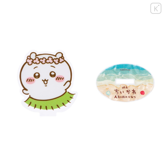 Japan Chiikawa Secret Acrylic Stand - Chiikawa Movie The Secret of Mermaid Island Dancing on the Beach Blind Box - 5