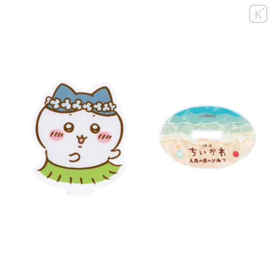 Japan Chiikawa Secret Acrylic Stand - Chiikawa Movie The Secret of Mermaid Island Dancing on the Beach Blind Box - 7