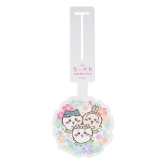 Japan Chiikawa Luggage Tag - Chiikawa & Hachiware & Usagi : Chiikawa Movie The Secret of Mermaid Island Tropical