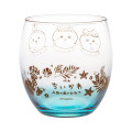 Japan Chiikawa Swinging Glass Tumbler - Chiikawa & Hachiware & Usagi : Chiikawa Movie The Secret of Mermaid Island Cocoon Blue - 5