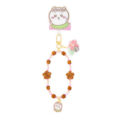 Japan Chiikawa Beaded Hand Strap Phone Charm Tab - Chiikawa : Chiikawa Movie The Secret of Mermaid Island