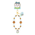 Japan Chiikawa Beaded Hand Strap Phone Charm Tab - Hachiware : Chiikawa Movie The Secret of Mermaid Island - 1