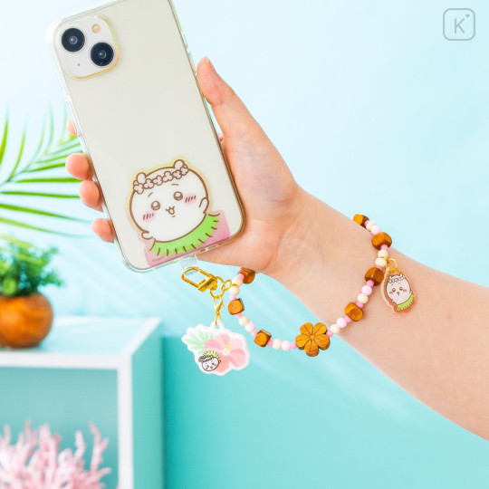 Japan Chiikawa Beaded Hand Strap Phone Charm Tab - Shisa : Chiikawa Movie The Secret of Mermaid Island - 2